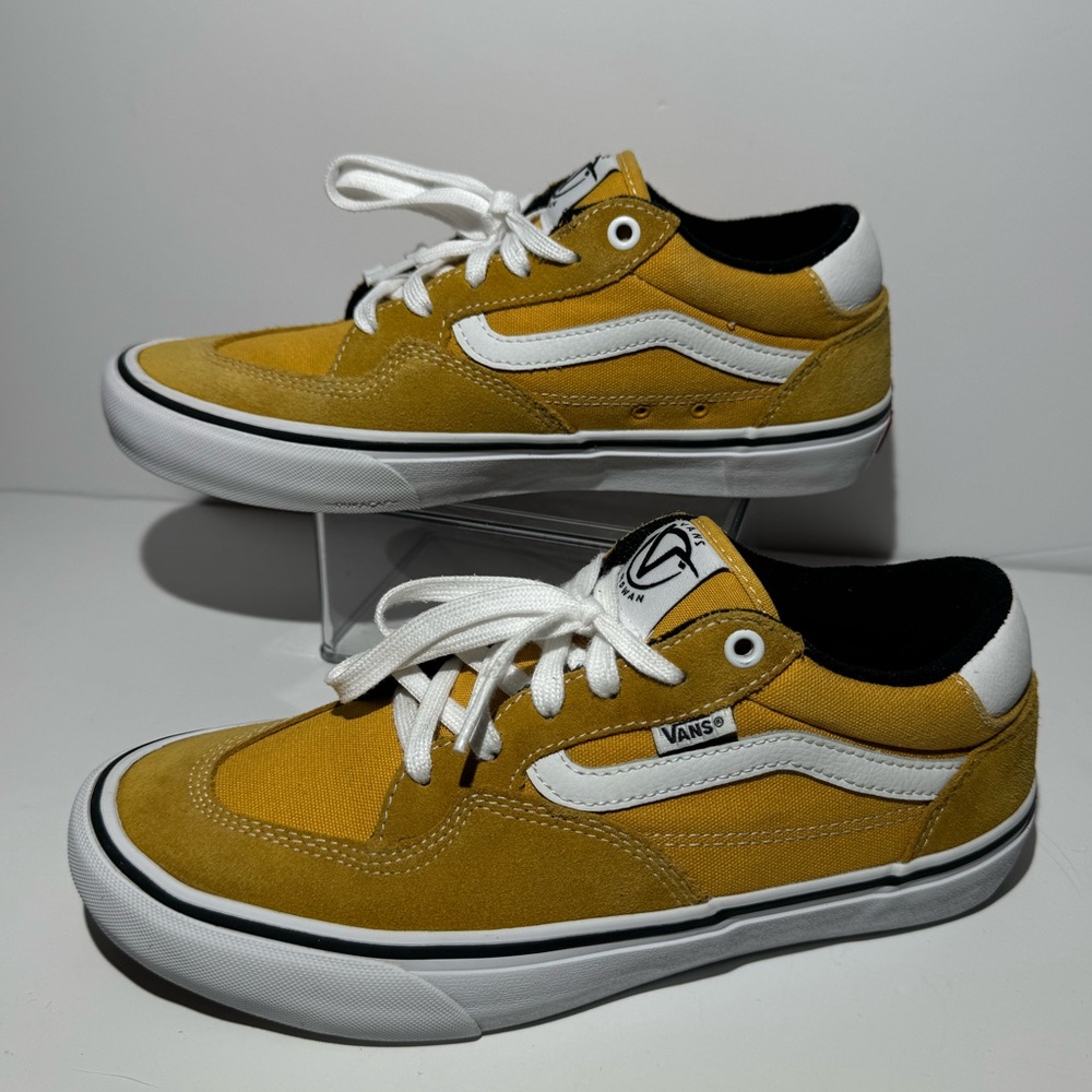 Vans Rowan Zorilla Pro Skate Shoes Golden Glow Mens Size 8.5 Casual Streetwear - Picture 3 of 9